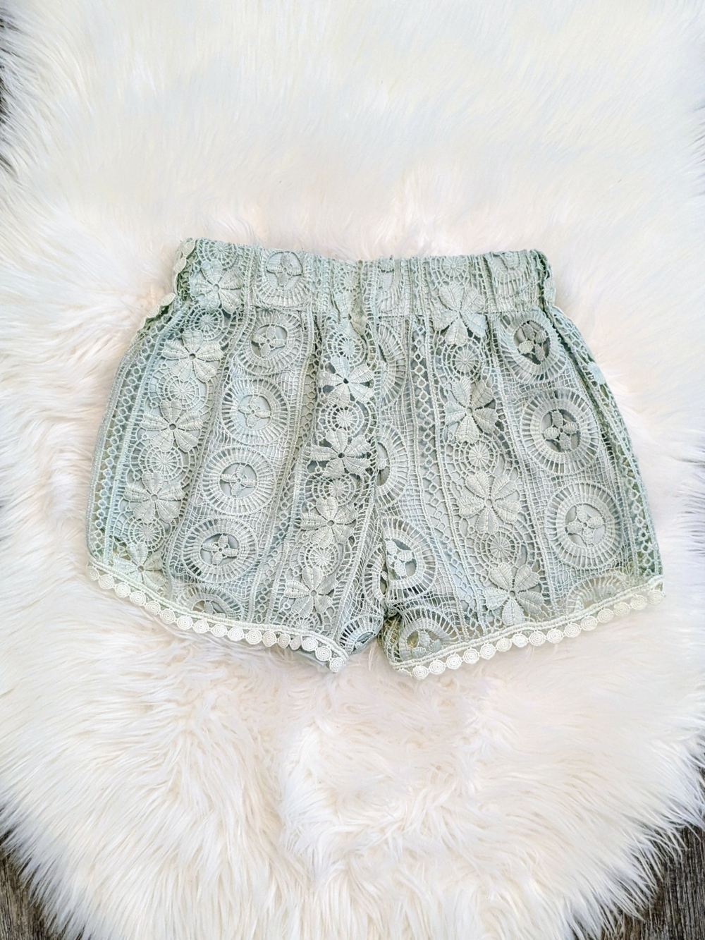 Altar'd State Crochet Shorts